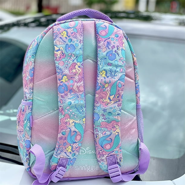 Smiggle Mochila Sirena Princesa Ariel shcoolbag Estuche De Lapices Bolsa De Almuerzo Estudiante Nino Y Nina Libros Walmart en linea