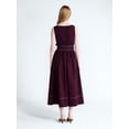 thumbnail image 2 of Free Assembly Women's Sleeveless Cotton Boatneck Maxi Dress, Sizes XS-XXL, 2 of 4