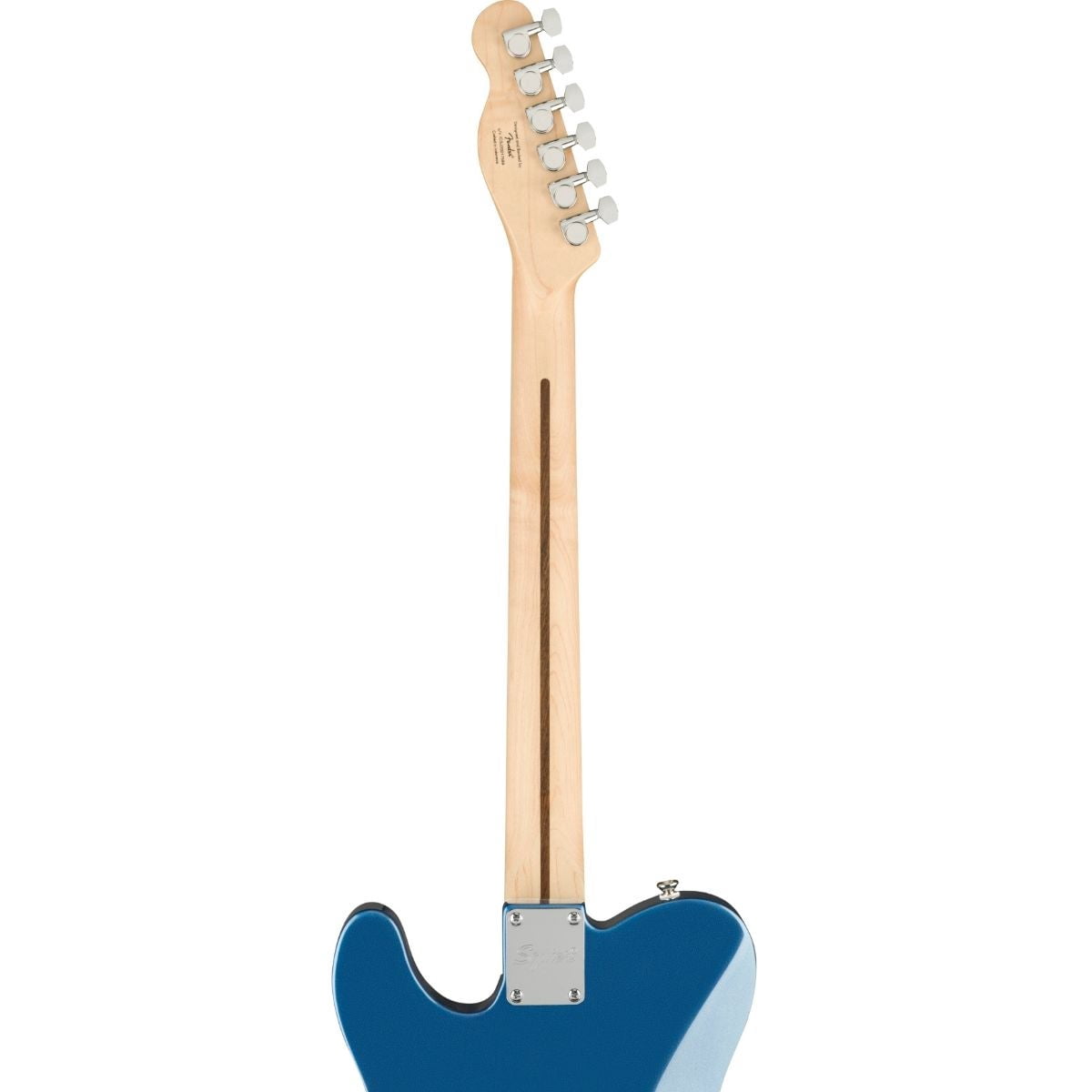 Squier Affinity Telecaster Electric Guitar with Two Single-Coil Pickups, Lake Placid Blue