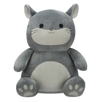 Squishmallows Original 14 inch Camilo the Grey Chinchilla Squeezemallows – Child's Ultra Soft Plush Toy