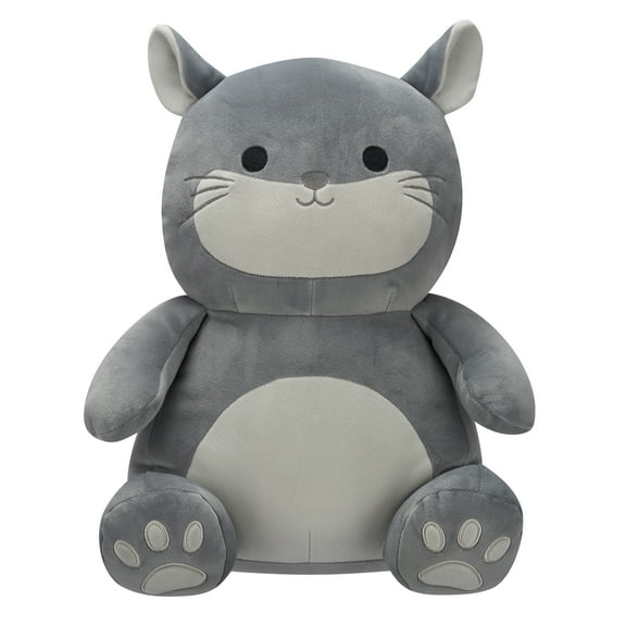 Squishmallows Original 14 inch Camilo the Grey Chinchilla Squeezemallows – Child's Ultra Soft Plush Toy