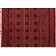 thumbnail image 1 of Ahgly Company Indoor Rectangle Abstract Red Modern Area Rugs, 5' x 7', 1 of 4