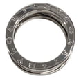 thumbnail image 2 of Pre-Owned BVLGARI B-ZERO1 Legend 18K Gold Ring (WG750) for Men and Women, Silver (Good), 2 of 9