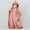 Pink, variant on AUNVITO Kids Hooded Cape Towel Lightweight Linen-Cotton Summer Swim Absorbent Beach Bathrobe for Boys and Girls