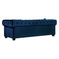 thumbnail image 3 of Bowery Green Velvet Loveseat-Color:Green Velvet,Style:Contemporary, 3 of 11
