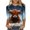 Multicolor, variant on DailyTrove Women's Christmas Long Sleeve Top, Colorful Owl in Santa Hat Print, Fashionable Fit, Lightweight Fabric, Christmas Celebrations & Casual Outings