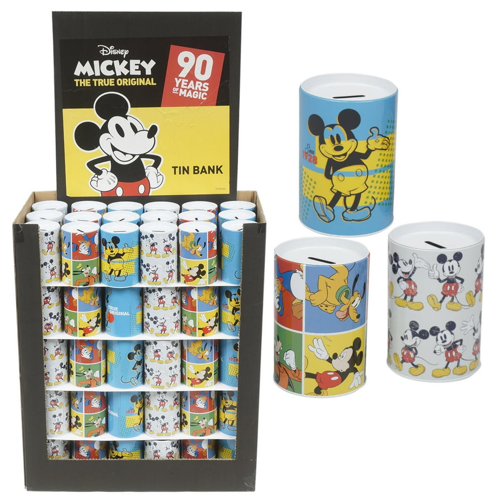 Disney Mickey Saving Bank 3 PCS