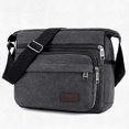 thumbnail image 1 of High Quality New Fashion Mens Canvas Bag Shoulder Bag, 1 of 5