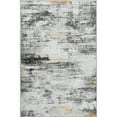 thumbnail image 4 of BERTHMEER 2'x3' Abstract Area Rug for Entryway Kitchen Living Room Bedroom Rug Non-Slip Machine Washable Small Indoor Rugs,Black&Gold, 4 of 6