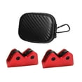 thumbnail image 2 of S SERENABLE 2 Pcs Testeur de Droiture de Queue de Billard avec Calibrateur Compact Outils d'Inspection Rouge, 2 of 9