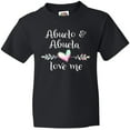 thumbnail image 3 of Inktastic Abuelo and Abuela Love Me- Heart Grandchild Youth T-Shirt, 3 of 5