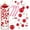 Red&White, variant on Christmas Vase Filler,Happon 6054 Pcs Floating Pearls Decor, Green and Red Candy Cane Pearl Beads,Ornament Faux Pearls Beads for Christmas, Christmas Filler Floating Faux Pearls for Home Table Decor