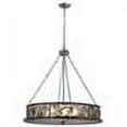 thumbnail image 2 of Meyda Tiffany 111316 30" W Whispering Pines Inverted Pendant - Grey, 2 of 2
