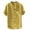 Yellow, variant on Men's Dress Shirt Everyday Style with Breathable Summer Short Sleeve Button-Front Shirt for and Casual wear