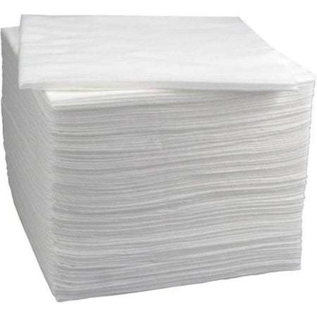 190 pièces de serviettes jetables, serviettes jetables, blanc