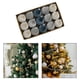 thumbnail image 4 of 15 bolas navideñas de 8 cm para colgar en el árbol de Navidad. Conjunto azul, 4 of 7