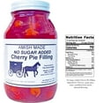 thumbnail image 2 of Amish No Sugar Added Cherry Pie Filling, Two 32 Oz Jars, 2 of 6