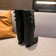 thumbnail image 6 of Wowcloth Women's Fashion Boots with Metal Buckle Decorations, Comfortable Mid-Calf & Knee-High Styles, Edgy Casual Footwear for Fall/Winter and Everyday Wear, 6 of 9