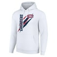 thumbnail image 2 of Men's Starter  White Montreal Canadiens Color Scratch Fleece Pullover Hoodie, 2 of 3