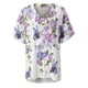 thumbnail image 4 of ICHUANYI Clearance Women Crewneck Print Tees Short Sleeve T Shirt Blouse Loose Tops(Purple, L) ICHUANYI WER2023081112320, 4 of 5
