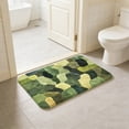 thumbnail image 4 of Roiihwy Bath Mat, Ultra Absorbent Quick Dry Bathroom Floor Mats-Rubber Non-Slip Thin Bathroom Rug Fit Under Door, Faux Suede Surface Shower Rug for Bathtub, Sink, Shower Room, 4 of 6
