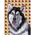 thumbnail image 1 of Carolines Treasures SC9495CHF Alaskan Malamute Drapeau Feuilles d'Automne Toile Taille Maison, 1 of 4