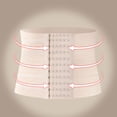 thumbnail image 4 of Wyobmus Waist Trainer for Women Corset Shapewear Tummy Control Slimming Hook & Loop Waist Shapers Postpartum Belly Band Body Shaper A-Beige, 4 of 4