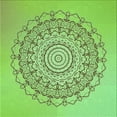 thumbnail image 1 of Ahgly Company Machine Washable Indoor Square Transitional Green Onion Green Area Rugs, 6' Square, 1 of 7