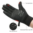 thumbnail image 6 of USB Heated Gloves with 3 Temperature Touchscreen Friendly Design for Skiing Cycling Driving Work Winter Activities, 6 of 6