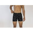 thumbnail image 3 of Pair of Thieves Men's Super Fit Boxer Briefs 2pk, Galaxy/Black, Medium, 3 of 5