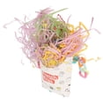 thumbnail image 3 of Bird Toys, Colorful Paper Strips Foraging Bamboo Trap Cup Interesting Safe  French Fries Toy  For Cockatiels For Playing, 3 of 8