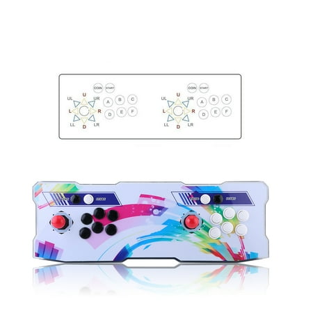 Classic 2000 In 1 Video Games Home Double Stick Arcade Console VGA HDMI USB