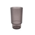 thumbnail image 4 of Hometrends Clear or Gray Ribbed Acrylic Highball Tumbler 21.59oz 1pc, 4 of 6