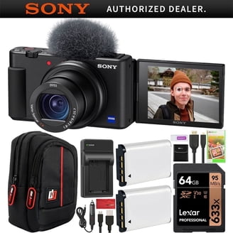 Sony ZV-1 Professional Vlogging Camera with Flip Screen, Compact