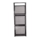 thumbnail image 4 of Cesta de almacenamiento colgante de alambre para colgar cebollas, para montar en la pared, de hierro, para almacenar alimentos, estilo rústico, cesta 3 cuadrícula, 4 of 8