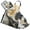 Black White Gold Tie Dye, variant on Cartoon Cat Moon Heart 5 Pcs Kitchen Set Heat Resistant Oven Mitts and Non-Slip Pot Holders with Adjustable Cooking Apron