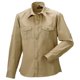 thumbnail image 1 of Russell Collection - Camisa de manga larga remangable para trabajar Hombre Mujer - Trabajo/Fiesta/Verano (Caqui), 1 of 2