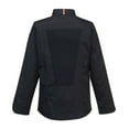 thumbnail image 2 of Portwest Mens C846 Pro Air-Mesh Long-Sleeved Chef Jacket, 2 of 2