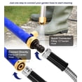 thumbnail image 3 of Varilla de lavado de alta presión, pistola de agua portátil de alta presión, rociador de lavado extensible con 2 boquillas de manguera de agua para manguera de jardín, cañón de espuma para l, 3 of 5