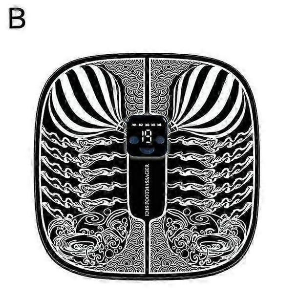 Electric EMS Foot Massage Mat Physiotherapy Muscle Pad Massage Cushion Leg Shaping Foot Care Pain Relaxation