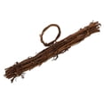 thumbnail image 4 of Light Brown Rattan Wreath Frame for Decor Classic Shaped DIY Craft Accessory 12.5 Inches, 4 of 5