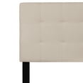 thumbnail image 6 of Flash Furniture Bedford Tufted Upholstered Queen Size Headboard in Beige Fabric, 6 of 11