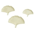 thumbnail image 4 of 3 Pieces Ginkgo Leaf Tray Tableware Tray Iron Construction Elegant Rustic Snack Display Platter Thanksgiving Home Dining, 4 of 9
