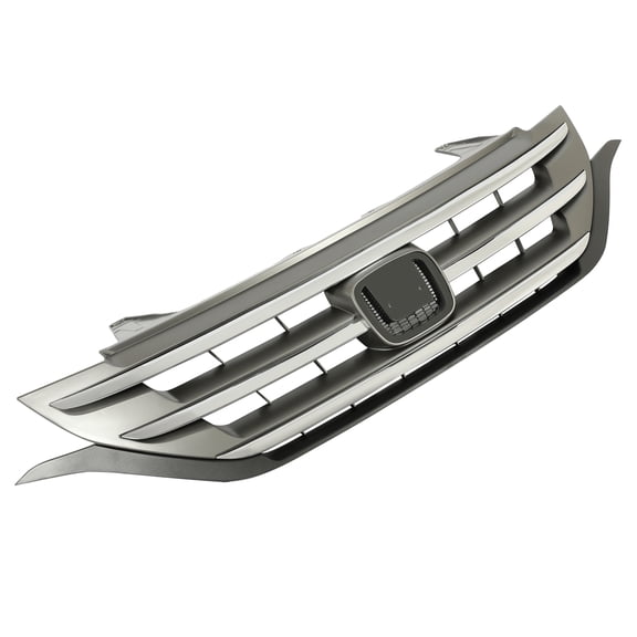 For Honda CRV CR-V 2012 2013 2014 Front Bumper Hood Upper Grille w/Chrome Trim