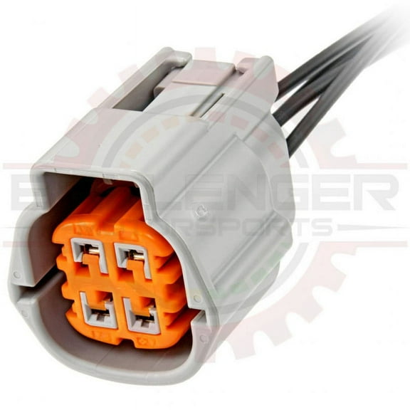 Ballenger Motorsports - 4 Way Compatible with Nissan & Subaru Oxygen Sensor Connector Plug Pigtail Replacement for Nissan # RS04FG