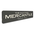 thumbnail image 3 of The Old Town Mercantile Novelty Decor, Metal Wall Sign - 4x18 Inches, 3 of 4