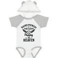 thumbnail image 3 of Inktastic Handpicked for Earth by My Pappy in Heaven with Angel Wings Boys or Girls Baby Bodysuit, 3 of 5