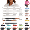 thumbnail image 3 of CFMIURAN Under $10 Womens Button Down Shirts, Linen Cotton Short Sleeve Button Up Top Spring Summer Casual Dressy V Neck Work Blouses (Hot Pink, M), 3 of 7