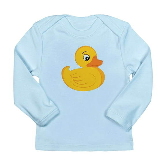 CafePress - Rubber Ducky Long Sleeve T Shirt - Long Sleeve Infant T-Shirt