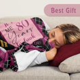 thumbnail image 3 of 80th Birthday Gifts for Women, 80 Year Old Birthday Gifts for Women, 80th Birthday Gifts Ideas, Best Gifts for 80 Year Old Woman, 80th Birthday Decorations for Women, 80th Birthday Blanket 50" X 60", 3 of 6